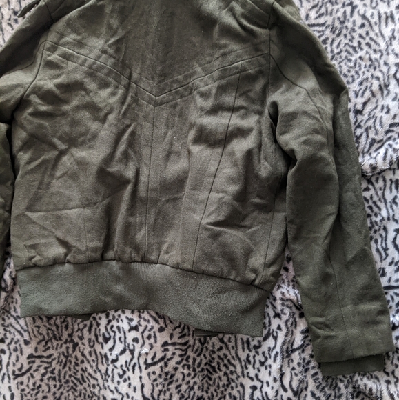 Wool bomber coat - Picture 10 of 10